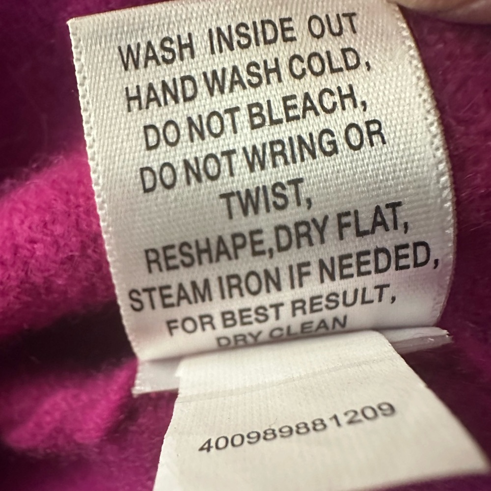 Charter Club V-Neck Sweater - Fuchsia - Picture 12 of 12